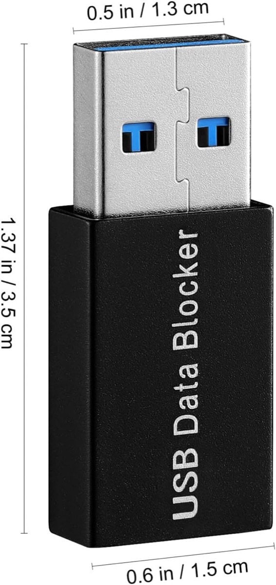 USB Data Blocker - Adattatore USB di ricarica sicura - immagine 8