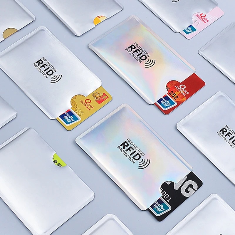 Custodia di protezione per carte di credito - Anti lettura RFID e NFC - immagine 3